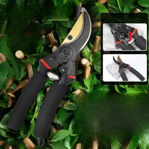 【Effort-Saving Design】Gardening Scissors Branch Pruner Fine Craftsmanship Garden Pruning Shears Fruit Tree Pruner Household Landscaping Pruning Tool Heavy-Duty Sk5 Blade Pruning Shears