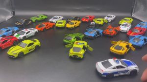 kids toy car mini  diecast car mode ferrari  bmw   lamborghini gtr  car toys for kids boys gift doors can be opened alloy