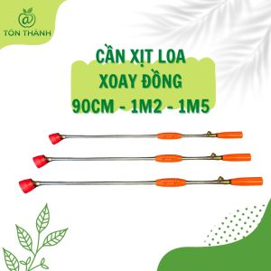 CẦN XỊT LOA ĐỎ KHỚP XOAY BẰNG ĐỒNG CÓ THỂ CHỈNH CHẾ ĐỘ PHUN 90CM 1M2 1M5