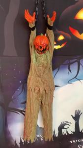 Đồ Trang Trí Hề Treo Hoạt Hình Cho Bữa Tiệc Halloween Với Mắt Phát Sáng Và Âm Thanh Đáng Sợ Dùng Cho Trang Trí Sân Vườn Ngoài Trời Nhà Ma Ám