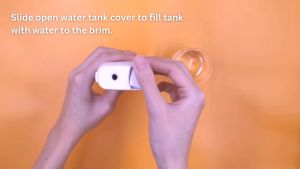 Pearlie White Portable Water Flosser - Deeply Clean Between Teeth  Gums & Difficult To-reach Area