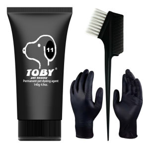 Toby Pet Hair Dyeing Paste 150g Large Size Teddy Bichon Coloring Agent Dog Hair Dye for Pet Grooming Tools Beauty Scissors