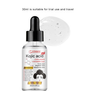 JUINHOU Natural Seabuckthorn Fruit Oil Kojic Acid Face Serum Deep Hydrating Skin Daily Facial Moisturizing For All Skin Types