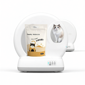 AIRROBO | Hộp Cát Vệ Sinh Mèo Tự Động Chống Hôi Và Bắn Bẩn Kín Dạng Lớn