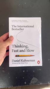 หนังสือ20241เล่มคิดเร็วและช้าโดย Daniel Kahneman A Lifetimes Worth Of Wisdom Economic Management Books