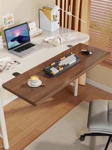 Ljxz | Foldable Desktop Extension Tray Keyboard Support Shelf Arm Rest