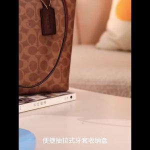 Portable Retainer Case Orthodontic Aligner Box Denture Storage Container with Divider and Drainage Hole for Travel Home