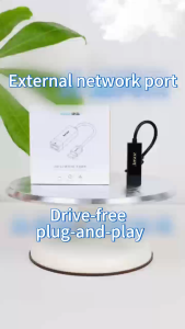 Jasoz USB 3.0 to Gigabit RJ45 LAN Ethernet Adapter USB 3.0 Network Ethernet 1000Mbps Gigabit USB C Ethernet Adapter