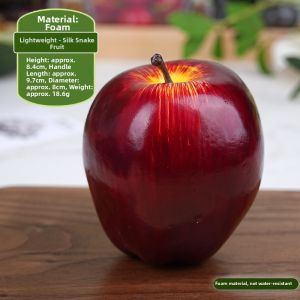 HANXUANMIAOYI | Realistic Apple Replica Decorative Prop