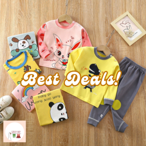 Kids Pyjamas | PJ-N | SGSeller Boy and Girl Sleepwear 100% Cotton Sizes 90 - 130