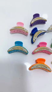 Jepit rambut permata sabit mata sw isi 12 pcs medium bulan