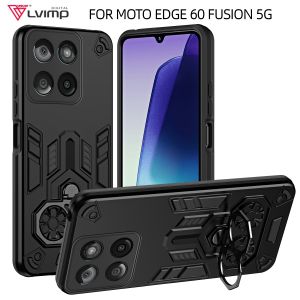 Case For Motorola Moto Edge 60 50 Fusion edge60 Stylus Armor Metal Ring Stand Cover for Moto Edge60 Pro Edge50 Neo Cover Coque