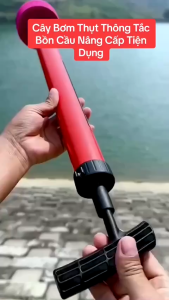 Cây Bơm Thụt Thông Tắc Toilet Áp Suất Cao Chất Lượng Cao