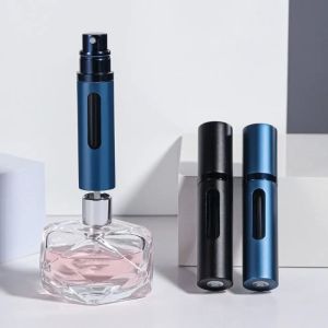 5ml Refillable Perfume Bottle with Spray Scent Pump Portable Travel Empty Cosmetic Containers Mini Spray Atomizer Bottle