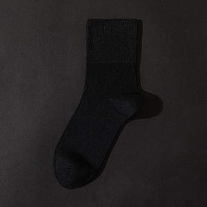 Mens Real Silk Business Dress SocksNon-Tight TopBreathableSoftDark Greenfor OfficeWeddingFormal Wear Mens Socks