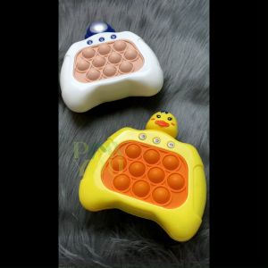 Pop It Elektronik Push Bubble Game Console Fidget Toys LED Menghilangkan Stress Quick Push