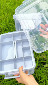Hộp đựng đồ y tế hộp thuốc gia đình hộp đựng đồ cá nhân chất liệu PP cao cấp Đức Huỳnh DN575