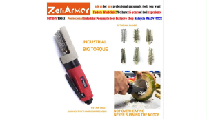 Industrial Powerful Pneumatic Air Handheld Coconut Grater  Skin Remover Kitchen Tools food processing