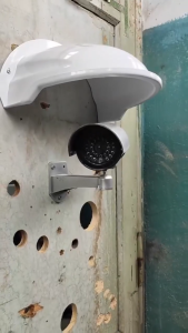 Camera Cover Waterproof Rainproof Wall Rain Sun Shield Anti-Glare Side Cctv Dome Turret Box