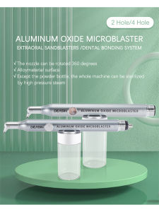 Dental Aluminum Oxide Micro Blaster with water spray Interface Microetcher Sandblasting Alumina Gun Air Abrasion Polisher Dentistry Tools