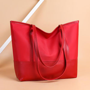 New Fall and Winter New Big Bags Womens Shoulder Handbag Festive Red Bridal Wedding Bag Easiest for Match Tote Big Bag