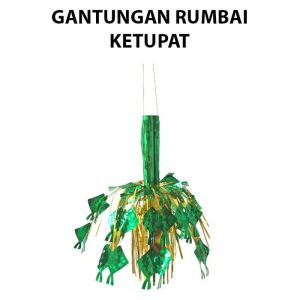 Gantungan hiasan lebaran rumbai ornamen idul fitri/ramadhan/ramadan kareem