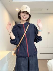 Double-Sided Sun Protection Hooded Summer Fashion Casual Youthful Jacket