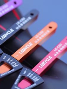 LEBYCLE | LEBYCLE MTB Road Bicycle Chain Wear Indicator Tool Bike Chain Checker Chain Links Tool Aluminum Alloy Bike Chain Repair Tool