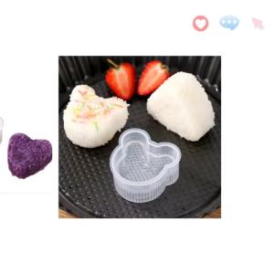 1/3pcs Kitchen Accessories Sushi Mould Triangle Mould Sushi Machine Mould Sushi Tool Onigiri Rice Ball Bento Machine Mould