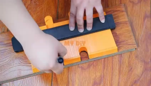 ABS Contour Gauge Duplicator Profile Multifunction Tiling Laminate Edge Shaping Measure Ruler 6 10