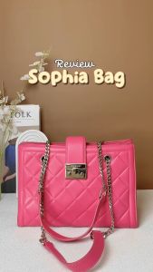 JIMS HONEY Tas Selempang Wanita SHOPIA BAG Terbaru 2023 Slingbag Polos Kulit PU