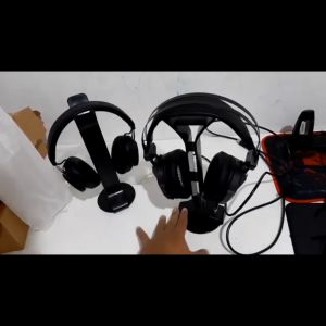 Headset Stand + Sound Card 7.1 Stand Headset