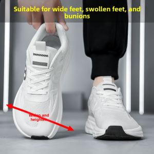 CHAODONG | Wide Toe 4E Wide Last High Top Running Shoes for Bunion and Extra Large Size Men