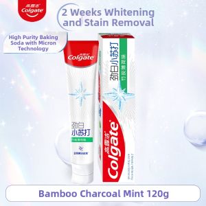 Colgate | Extra Whitening Baking Soda Toothpaste with Jasmine White Tea Bamboo Charcoal Peppermint and American Lavender