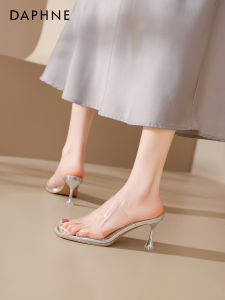 Daphne | Transparent Crystal Summer New High Heel Sandals