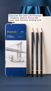 Deli Finenolo 8 Piece Sketch Pencil Set C26