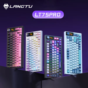 Bàn Phím Cơ Langtu LT75PRO 2.4G Không Dây Bluetooth Tri-Mode Có Thể Tùy Chỉnh Công Tắc Trao Đổi Nóng Màn Hình Màu Cho Máy Tính Để Bàn Máy Tính Xách Tay Máy Tính Bảng