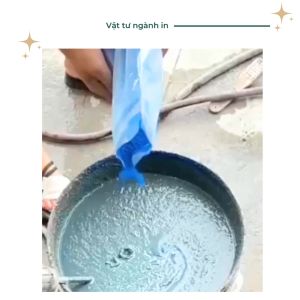 0.5 kg Bột màu xây dựng pha vôi quét tạo màu trên gạch vỉa hè hay chậu cây