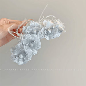 กิ๊บติดผมขนาดใหญ่ ทรงเรือรั้ง ทรง 3 มิติ ทรงดอกไม้ ทรงเรียบง่าย หรูหรา ใหม่ล่าสุด สำหรับผมข้างหลังศีรษะ ชุดตกแต่งผม