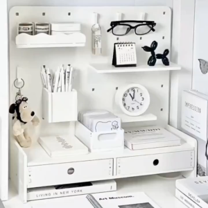 ชั้นวางของบนโต๊ะ ชั้นวางของอเนกประสงค์ DIY ชั้นเก็บของ วัสดุแข็งแรง การออกแบบสวย ประกอบง่าย มีหลากหลายดีไซน์