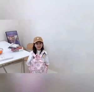 Kuromi Cute Kids Backpack Girls Schoolbag Lightweight Travel Bag Girls Shoulder Bag beg sekolah kanak-kanak beg pelajar书包女孩背包