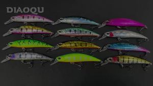 1 CÁI 10g/7cm Mồi Giả Cứng Loại Chìm Wobbler Lure Dành Cho Cá Bass Câu Xa Chuyên Nghiệp Phụ Kiện Câu Cá Chuyên Nghiệp Cho Biển Sông & Hồ