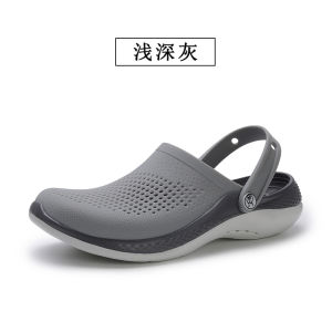 Mens Summer Anti-Slip Breathable Deodorant Slippers Driving Beach Shoes Outdoor Sandals Comfortable EVA Material Casual Style