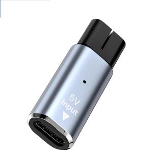 Type-C to Shaver Charging Adapter 5V Two-Hole Electric Shaver Charging Cable Additions