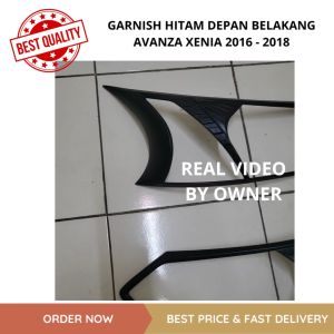 Paket Garnish Hitam Depan Belakang Grand Avanza Xenia 2016 2017 2018 List Hitam Lampu Utama Mobil Grand Xenia Avanza 2016 Up