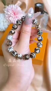 【现货】💰多宝天珠手串｜聚福纳财 × 化煞护身 × 吉祥圆满｜Multi-Treasure Dzi Bracelet｜Blessings • Wealth • Protection