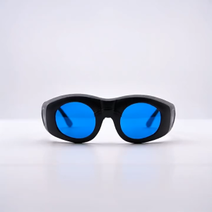 Q-BAIHE 600-1100nm od6 + Kính mắt bảo vệ Laser 635nm 808nm 980nm 1064nm Yag đèn lazer hồng ngoại kính bảo vệ an toàn