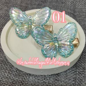 JEPIT RAMBUT BUTTERFLY KOREAN STYLE MEWAH / HAIRPIN KUPU-KUPU KOREA / AKSESORIS RAMBUT WANITA / JEPIT RAMBUT KUPU- KUPU GLOSY PREMIUM / BUTTERFLY HAIRCLIP / JKG-3917