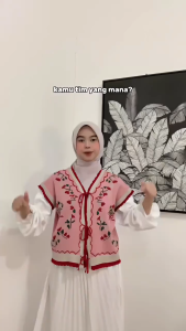 kimy vest rajut premium /Korean style /Vest wanita / cod / baju wanita