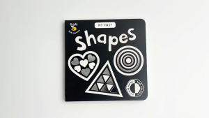 My First Shapes High Contrast Board Book For Toddlers to Learn Shapes